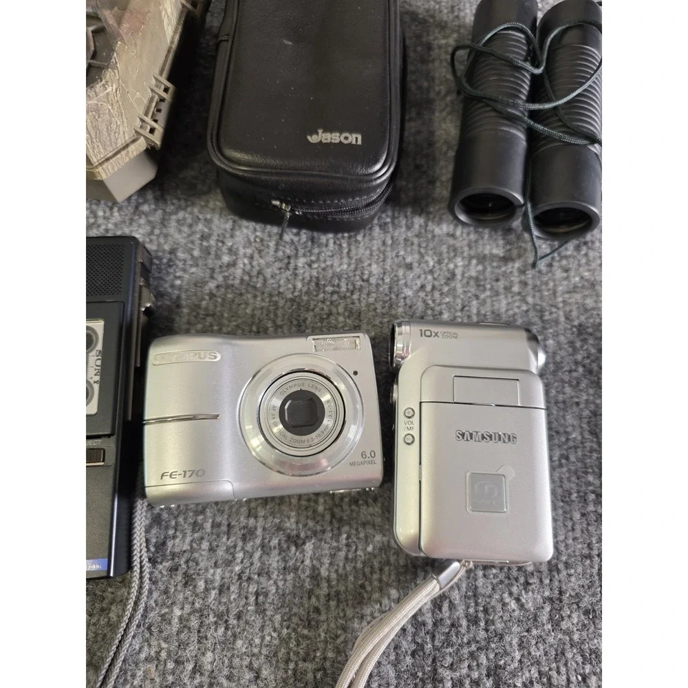 Sony Canon Olympus Camera/electronics Lot AS-IS UNTESTED